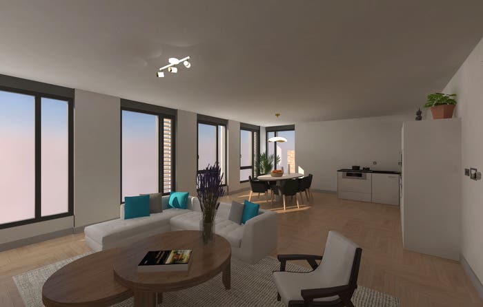 1-kamerappartement te koop in Steenbergen-Centrum, Steenbergen (NB)