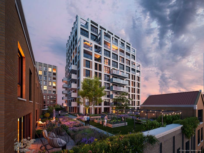 2-kamerappartement te koop in Wormer – Hoekappartementen verdieping (Bouwnr. ), Plaszoom