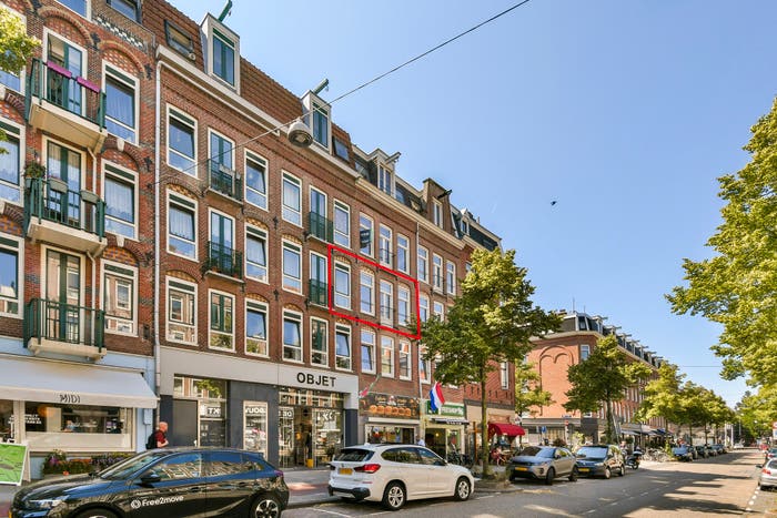 2-kamerappartement te koop in Amsterdam – Jan Pieter Heijestraat, Lootsbuurt
