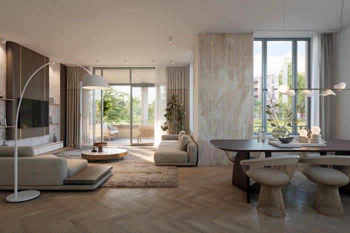 4-kamerappartement te koop in Amsterdam – kamer appartement BRIO (Bouwnr. ), Elzenhagen-Zuid