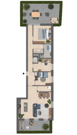 4-kamerappartement te koop in Bodegraafsestraatweg, Gouda