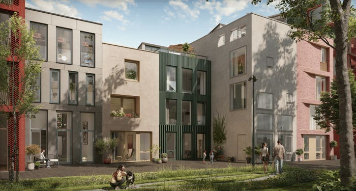7-kamerhuis te koop in Amsterdam – Ruime eengezinswoningen met tuin (Bouwnr. C.), Buiksloterham-Zuid