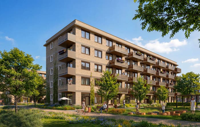 3-kamerappartement te koop in Amsterdam – kamerappartement (Bouwnr. D..), Wildeman