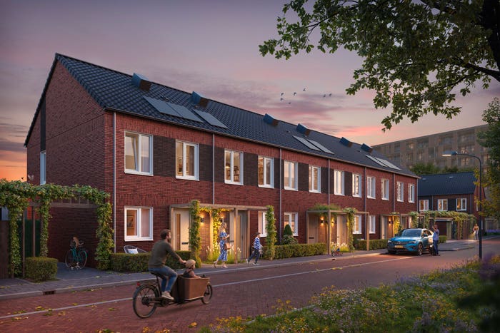 5-kamerhuis te koop in Haarlem – Tussenwoning (Bouwnr. ), Erasmusbuurt
