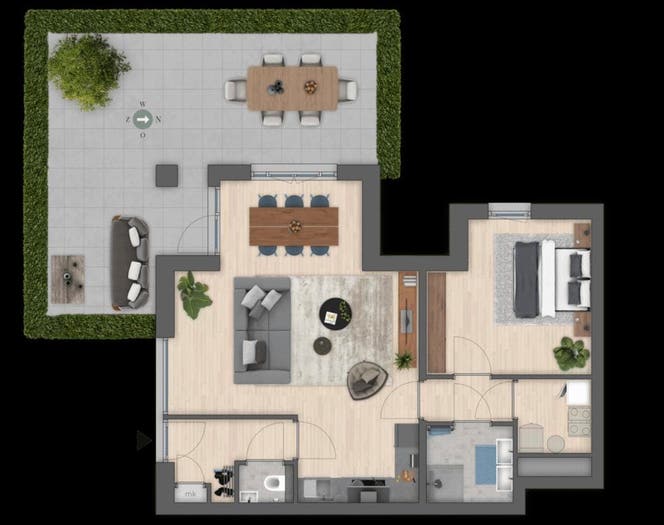 2-kamerappartement te koop in Bodegraafsestraatweg, Gouda