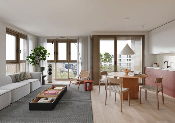 3-kamerappartement te koop in Staalmanbuurt, Amsterdam