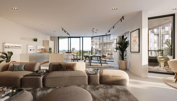 3-kamerappartement te koop in Amsterdam – Type D - TSUKI (Bouwnr. ), Zuidas-Noord