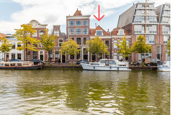 6-kamerhuis te koop in Haarlem – Korte Spaarne, Burgwal