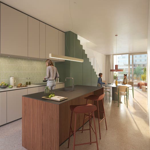 4-kamerappartement te koop in Amsterdam – Sky Maisonnettes (Bouwnr. ), Sluisbuurt