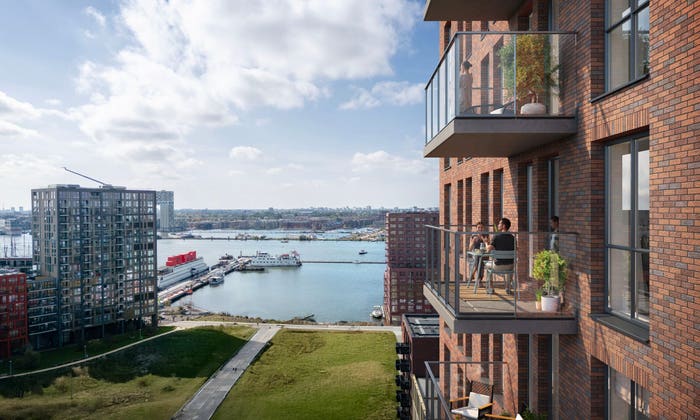 4-kamerappartement te koop in Amsterdam – Driekamer appartementen met uitzicht (Bouwnr. G..), NDSM terrein