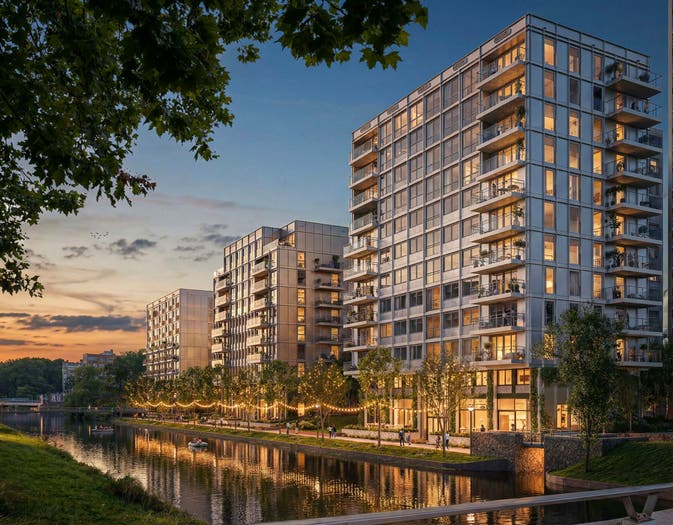 4-kamerappartement te koop in Amsterdam – Cortado Waterfront (Bouwnr. *), Noordoever Sloterplas