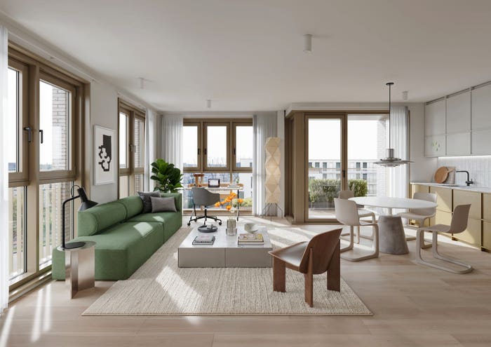 4-kamerappartement te koop in Staalmanbuurt, Amsterdam