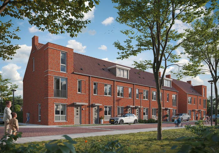 5-kamerhuis te koop in Kaatsheuvel – Hoekwoningen (Bouwnr. ), Rooi Dorp