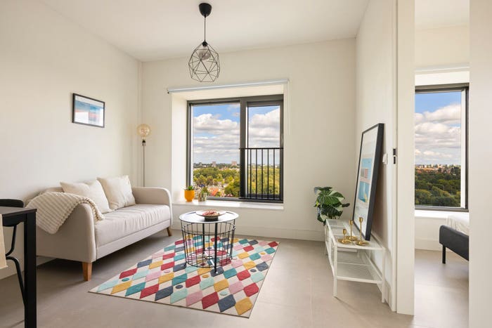 2-kamerappartement te koop in Amsterdam – Meerluchtlaan, Weespertrekvaart