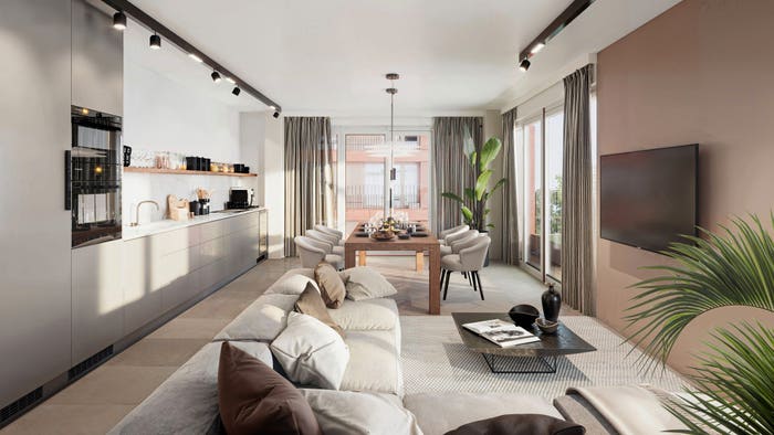 3-kamerappartement te koop in Amsterdam – Terrasappartementen fase (Bouwnr. .), Amstelkwartier-Zuid