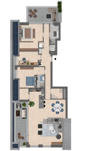4-kamerappartement te koop in Bodegraafsestraatweg, Gouda