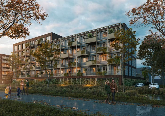 3-kamerappartement te koop in Schrijversbuurt, Papendrecht