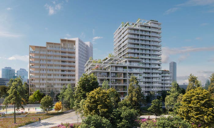 2-kamerappartement te koop in Amsterdam – Bajeskwartier | The Emerald (Bouwnr. ), De Omval