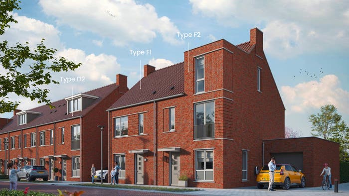 5-kamerhuis te koop in Kaatsheuvel – Tweekapper (Bouwnr. ), Rooi Dorp