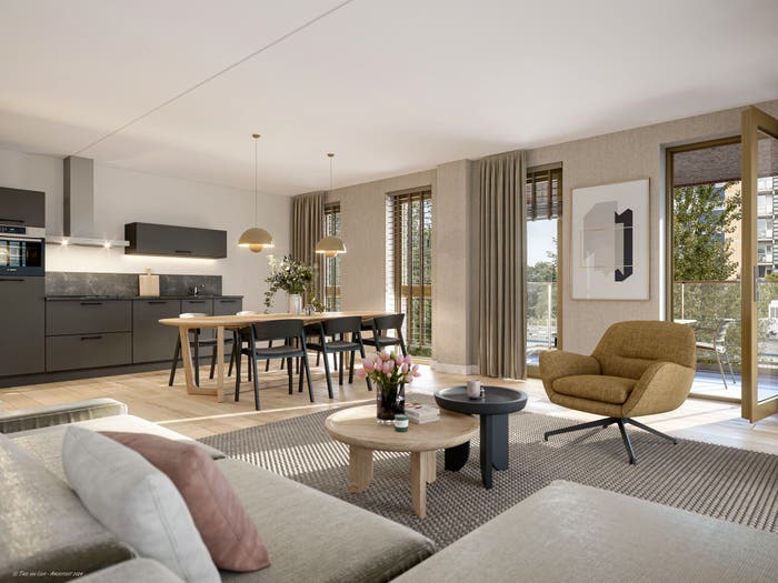 3-kamerappartement te koop in Haarlem – Costa del Sol, Winkelcentrum Schalkwijk