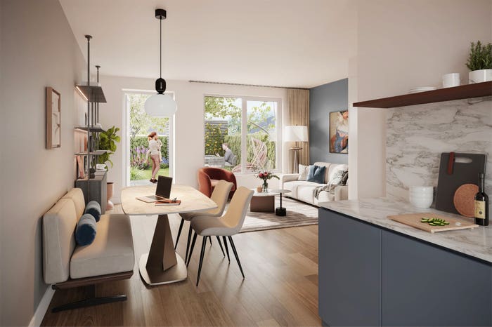 1-kamerappartement te koop in Wormer – Hier kamer Appartement (Bouwnr. A1-), Westeinde