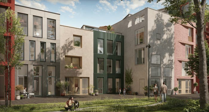 5-kamerhuis te koop in Amsterdam – Ruime eengezinswoningen met tuin (Bouwnr. C.), Buiksloterham-Zuid