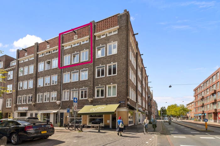 4-kamerappartement te koop in Amsterdam – Jan van Galenstraat, Trompbuurt