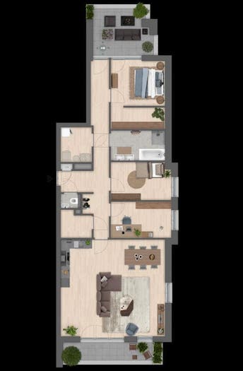 4-kamerappartement te koop in Bodegraafsestraatweg, Gouda